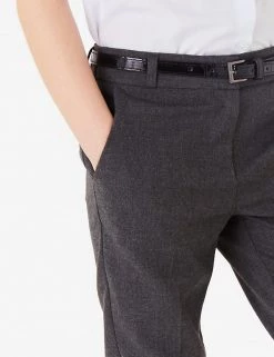 M&S Collection Girls' Skinny Leg Belted School Trousers (2-18 Yrs) 29 M&S Collection Girls' Skinny Leg Belted School Trousers (2-18 Yrs) -School Uniform Sales Store SD 04 T76 1428 T0 X EC 5
