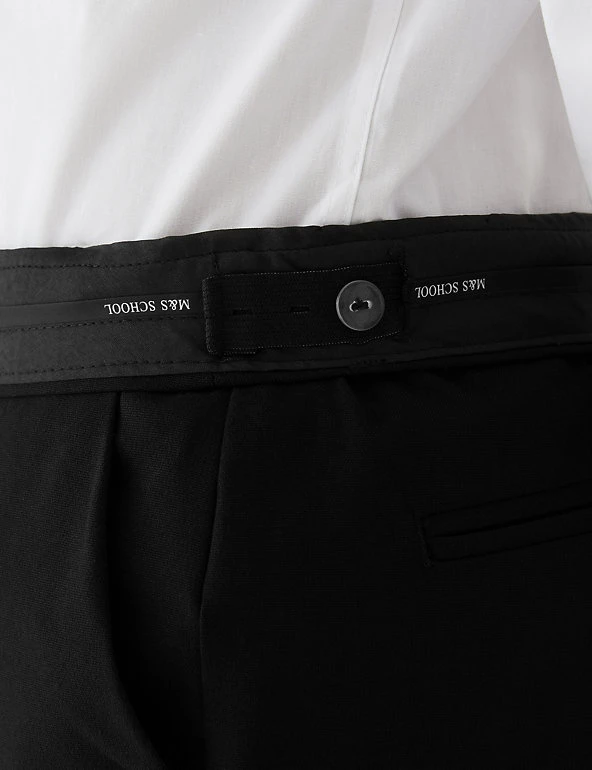 M&S Collection Girls' Skinny Leg Belted School Trousers (2-18 Yrs) 7 M&S Collection Girls' Skinny Leg Belted School Trousers (2-18 Yrs) - Image 5