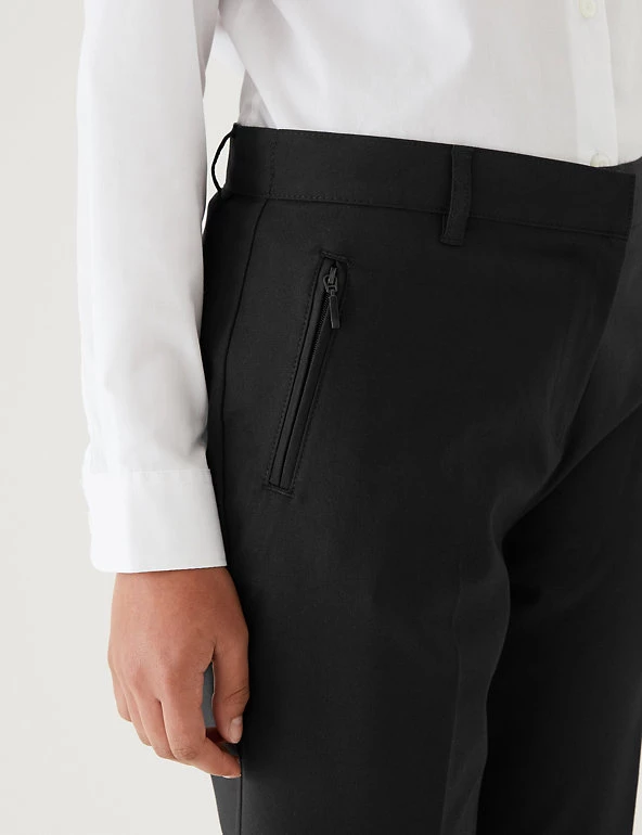 M&S Collection Girls' Slim Leg Additional Length Trousers (2-18 Yrs) 8 M&S Collection Girls' Slim Leg Additional Length Trousers (2-18 Yrs) - Image 6