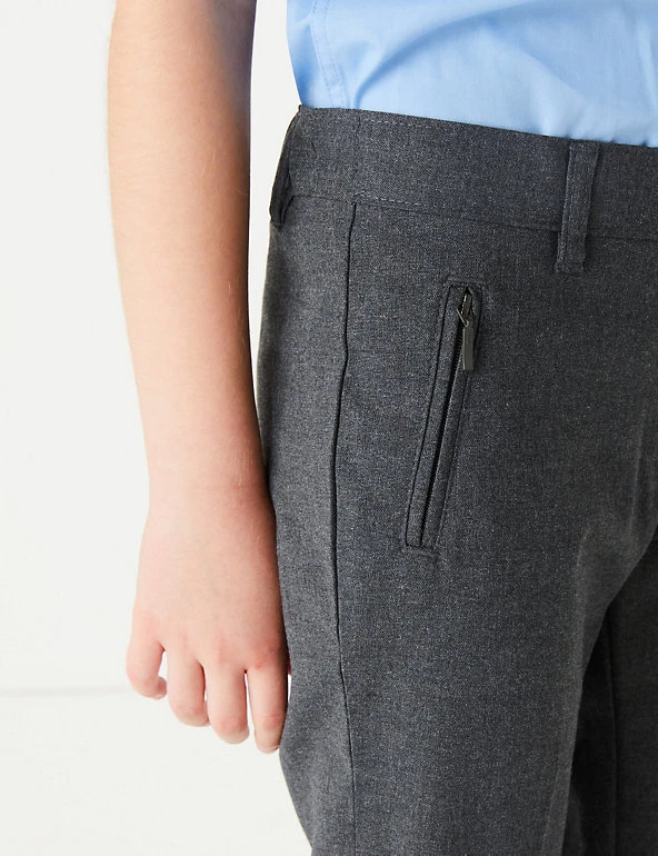 M&S Collection Girls' Slim Leg Regular Fit School Trousers (2-18 Yrs) 16 M&S Collection Girls' Slim Leg Regular Fit School Trousers (2-18 Yrs) - Image 14