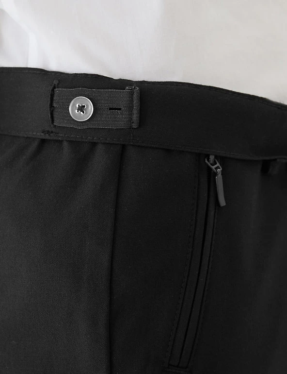 M&S Collection Girls' Slim Leg Regular Fit School Trousers (2-18 Yrs) 7 M&S Collection Girls' Slim Leg Regular Fit School Trousers (2-18 Yrs) - Image 5