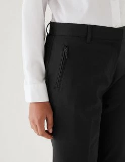 M&S Collection Girls' Slim Leg Slim Fit School Trousers (2-18 Yrs) -School Uniform Sales Store SD 04 T76 1432 Y0 X EC 4