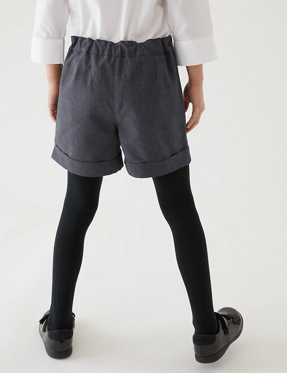 M&S Collection School Girls' Regular Leg Shorts (2-16 Yrs) 6 M&S Collection School Girls' Regular Leg Shorts (2-16 Yrs) - Image 4
