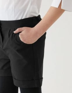 M&S Collection School Girls' Regular Leg Shorts (2-16 Yrs) 25 M&S Collection School Girls' Regular Leg Shorts (2-16 Yrs) -School Uniform Sales Store SD 04 T76 1434 Y0 X EC 4