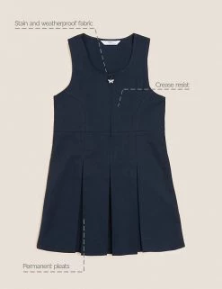M&S Collection Dresses Girls' Permanent Pleats School Pinafore (2-12 Yrs) 35 M&S Collection Dresses Girls' Permanent Pleats School Pinafore (2-12 Yrs) -School Uniform Sales Store SD 04 T76 1752 F0 X EC 90