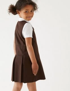 M&S Collection Dresses Girls' Permanent Pleats School Pinafore (2-12 Yrs) 33 M&S Collection Dresses Girls' Permanent Pleats School Pinafore (2-12 Yrs) -School Uniform Sales Store SD 04 T76 1752 N0 X EC 2