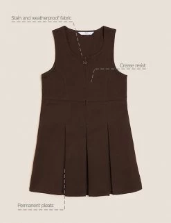 M&S Collection Dresses Girls' Permanent Pleats School Pinafore (2-12 Yrs) 31 M&S Collection Dresses Girls' Permanent Pleats School Pinafore (2-12 Yrs) -School Uniform Sales Store SD 04 T76 1752 N0 X EC 90