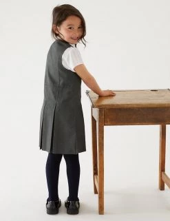 M&S Collection Dresses Girls' Permanent Pleats School Pinafore (2-12 Yrs) 25 M&S Collection Dresses Girls' Permanent Pleats School Pinafore (2-12 Yrs) -School Uniform Sales Store SD 04 T76 1752 T0 X EC 2