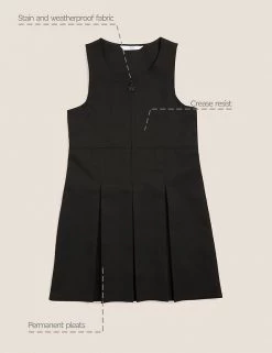 M&S Collection Dresses Girls' Permanent Pleats School Pinafore (2-12 Yrs) 27 M&S Collection Dresses Girls' Permanent Pleats School Pinafore (2-12 Yrs) -School Uniform Sales Store SD 04 T76 1752 Y0 X EC 90