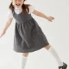 M&S Collection Dresses School Girls' Cotton Pinafore (2-12 Yrs) -School Uniform Sales Store SD 04 T76 1773 T0 X EC 0