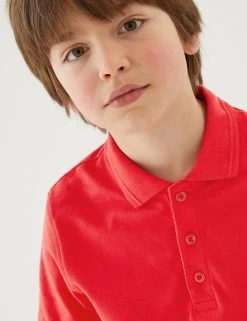 M&S Collection Polo-shirts 3pk Unisex Pure Cotton School Polo Shirts (2-16 Yrs) 57 M&S Collection Polo-shirts 3pk Unisex Pure Cotton School Polo Shirts (2-16 Yrs) -School Uniform Sales Store SD 04 T76 2051 B0 X EC 3