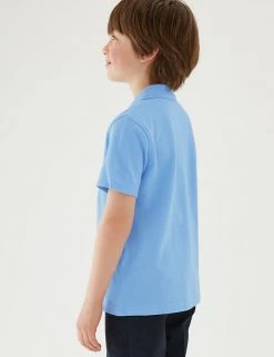 M&S Collection Polo-shirts 3pk Unisex Pure Cotton School Polo Shirts (2-16 Yrs) 64 M&S Collection Polo-shirts 3pk Unisex Pure Cotton School Polo Shirts (2-16 Yrs) -School Uniform Sales Store SD 04 T76 2051 E0 X EC 4