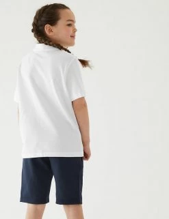 M&S Collection Polo-shirts 3pk Unisex Pure Cotton School Polo Shirts (2-16 Yrs) 37 M&S Collection Polo-shirts 3pk Unisex Pure Cotton School Polo Shirts (2-16 Yrs) -School Uniform Sales Store SD 04 T76 2051 Z0 X EC 2