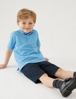 M&S Collection Polo-shirts 2pk Boys' Stain Resist School Polo Shirts (2-16 Yrs) 14 M&S Collection Polo-shirts 2pk Boys' Stain Resist School Polo Shirts (2-16 Yrs) -School Uniform Sales Store SD 04 T76 2053 E0 X EC 0