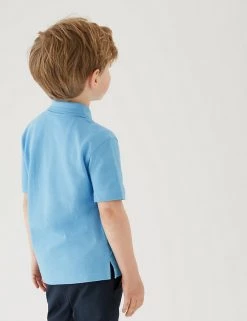 M&S Collection Polo-shirts 2pk Boys' Stain Resist School Polo Shirts (2-16 Yrs) 17 M&S Collection Polo-shirts 2pk Boys' Stain Resist School Polo Shirts (2-16 Yrs) -School Uniform Sales Store SD 04 T76 2053 E0 X EC 2