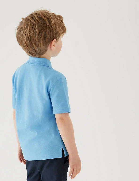 M&S Collection Polo-shirts 2pk Boys' Stain Resist School Polo Shirts (2-16 Yrs) 10 M&S Collection Polo-shirts 2pk Boys' Stain Resist School Polo Shirts (2-16 Yrs) - Image 8