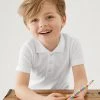M&S Collection Polo-shirts 2pk Boys' Slim Fit School Polo Shirts (2-16 Yrs) -School Uniform Sales Store SD 04 T76 2055 Z0 X EC 0