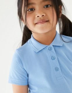 M&S Collection Polo-shirts 2pk Girls' Slim Fit School Polo Shirts (2-16 Yrs) 19 M&S Collection Polo-shirts 2pk Girls' Slim Fit School Polo Shirts (2-16 Yrs) -School Uniform Sales Store SD 04 T76 2058 E0 X EC 1