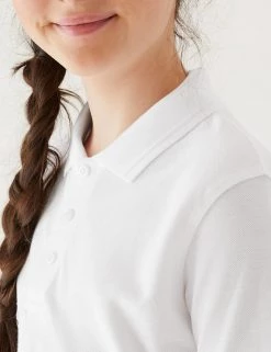 M&S Collection Polo-shirts 2pk Unisex Easy Dressing School Polo Shirts (3-18 Yrs) 12 M&S Collection Polo-shirts 2pk Unisex Easy Dressing School Polo Shirts (3-18 Yrs) -School Uniform Sales Store SD 04 T76 2084 Z0 X EC 2