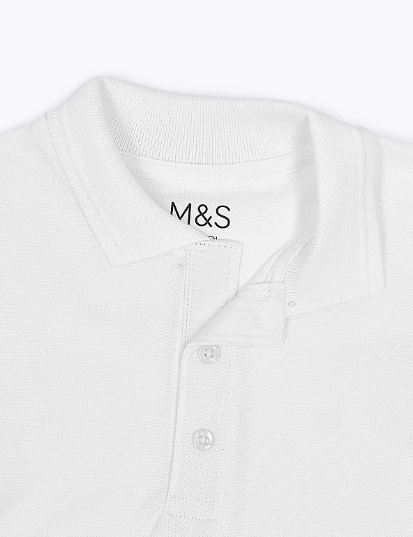 M&S Collection Polo-shirts 2pk Unisex Easy Dressing School Polo Shirts (3-18 Yrs) 9 M&S Collection Polo-shirts 2pk Unisex Easy Dressing School Polo Shirts (3-18 Yrs) - Image 7