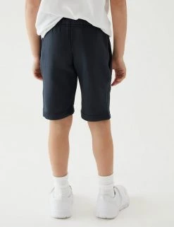 M&S Collection 2pk Unisex Sport School Shorts (2-16 Yrs) -School Uniform Sales Store SD 04 T76 2400 F0 X EC 4