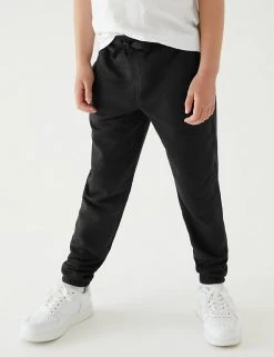 M&S Collection Trousers 2pk Unisex Regular Fit School Joggers (2-16 Yrs) 24 M&S Collection Trousers 2pk Unisex Regular Fit School Joggers (2-16 Yrs) -School Uniform Sales Store SD 04 T76 2401 Y0 X EC 3