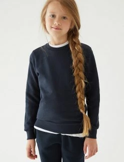 GOODMOVE Jumpers Unisex Regular Fit School Sweatshirt (3-16 Yrs) -School Uniform Sales Store SD 04 T76 2402 F0 X EC 1