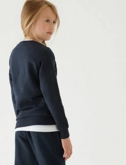 GOODMOVE Jumpers Unisex Regular Fit School Sweatshirt (3-16 Yrs) -School Uniform Sales Store SD 04 T76 2402 F0 X EC 3