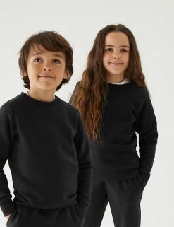 GOODMOVE Jumpers Unisex Regular Fit School Sweatshirt (3-16 Yrs) -School Uniform Sales Store SD 04 T76 2402 Y0 X EC 0