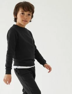 GOODMOVE Jumpers Unisex Regular Fit School Sweatshirt (3-16 Yrs) -School Uniform Sales Store SD 04 T76 2402 Y0 X EC 2