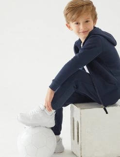 M&S Collection Jumpers Unisex Hooded School Sweatshirt (2-16 Yrs) -School Uniform Sales Store SD 04 T76 2403 F0 X EC 1