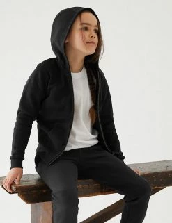 M&S Collection Jumpers Unisex Hooded School Sweatshirt (2-16 Yrs) -School Uniform Sales Store SD 04 T76 2403 Y0 X EC 2