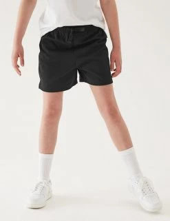 M&S Collection 2pk Unisex Pure Cotton School Shorts (2-16 Yrs) -School Uniform Sales Store SD 04 T76 3234 Y0 X EC 3