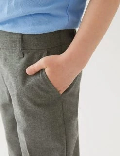 M&S Collection 2pk Boys' Regular Leg School Trousers (2-18 Yrs) -School Uniform Sales Store SD 04 T76 3632 T0 X EC 4