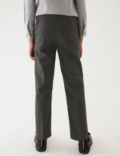 M&S Collection 2pk Boys' Regular Leg School Trousers (2-18 Yrs) -School Uniform Sales Store SD 04 T76 3632 VP X EC 2