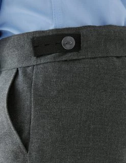 M&S Collection 2pk Boys' Slim Leg Plus Fit School Trousers (2-18 Yrs) -School Uniform Sales Store SD 04 T76 3643P T0 X EC 3