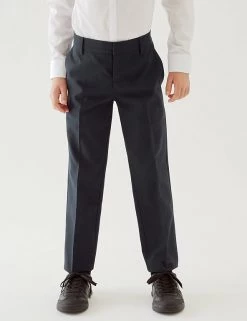 M&S Collection Boys' 2pk Slim Leg School Trousers (2-18 Yrs) -School Uniform Sales Store SD 04 T76 3643 F0 X EC 1