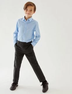 M&S Collection Boys' 2pk Slim Leg School Trousers (2-18 Yrs) -School Uniform Sales Store SD 04 T76 3643 VP X EC 0