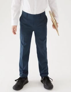 M&S Collection Boys' 2pk Skinny Leg School Trousers (2-18 Yrs) -School Uniform Sales Store SD 04 T76 3644 F0 X EC 1