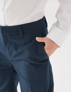 M&S Collection Boys' 2pk Skinny Leg School Trousers (2-18 Yrs) -School Uniform Sales Store SD 04 T76 3644 F0 X EC 4