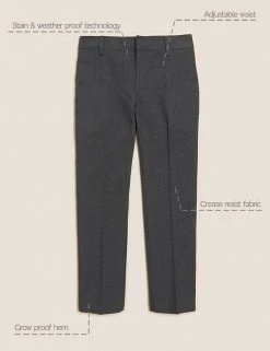 M&S Collection Boys' 2pk Skinny Leg School Trousers (2-18 Yrs) -School Uniform Sales Store SD 04 T76 3644 T0 X EC 90