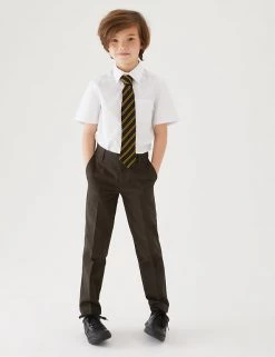M&S Collection Boys' 2pk Skinny Leg School Trousers (2-18 Yrs) -School Uniform Sales Store SD 04 T76 3644 VP X EC 0