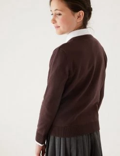 M&S Collection Jumpers 2pk Unisex Pure Cotton School Jumper (3-18 Yrs) -School Uniform Sales Store SD 04 T76 3919 N0 X EC 3