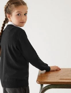 M&S Collection Jumpers 2pk Unisex Pure Cotton School Jumper (3-18 Yrs) -School Uniform Sales Store SD 04 T76 3919 Y0 X EC 3