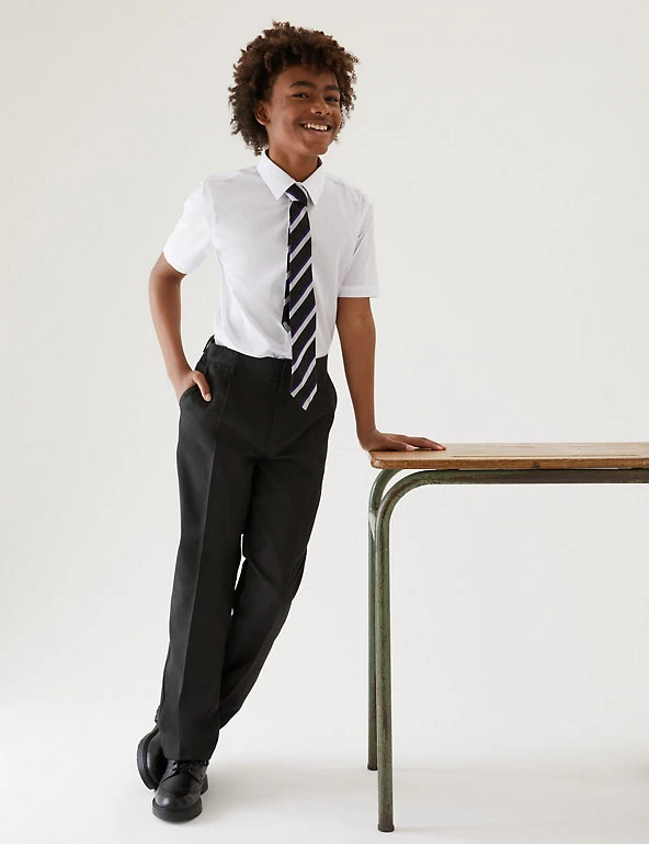 M&S Collection Boys' Regular Leg School Trousers (2-16 Yrs) 10 M&S Collection Boys' Regular Leg School Trousers (2-16 Yrs) - Image 8