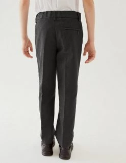 M&S Collection Boys' Regular Leg Slim Fit School Trousers (2-18 Yrs) -School Uniform Sales Store SD 04 T76 4631 T0 X EC 2