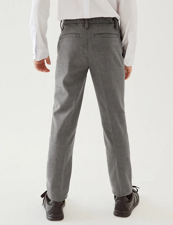 M&S Collection Boys' Super Skinny Leg School Trousers (2-18 Yrs) 18 M&S Collection Boys' Super Skinny Leg School Trousers (2-18 Yrs) - Image 16