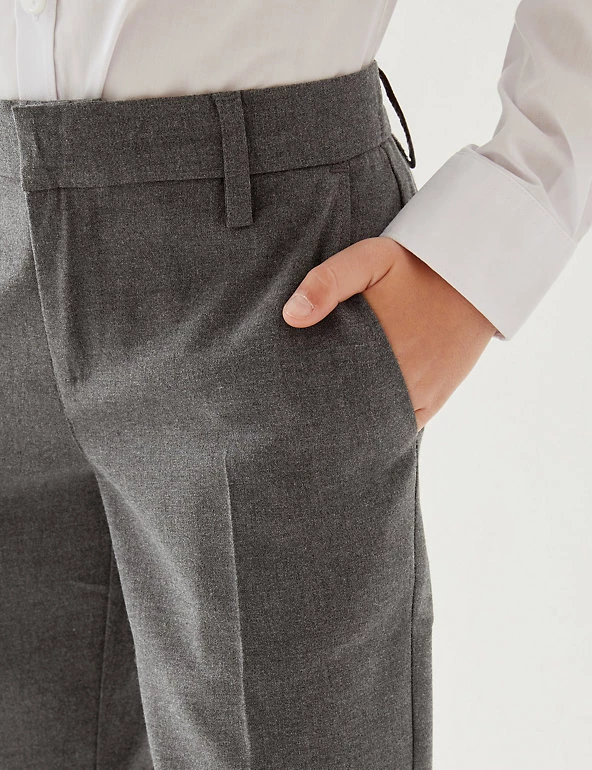 M&S Collection Boys' Super Skinny Leg School Trousers (2-18 Yrs) 20 M&S Collection Boys' Super Skinny Leg School Trousers (2-18 Yrs) - Image 18