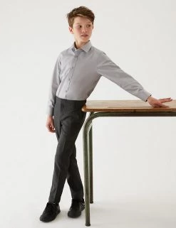 M&S Collection Boys' Super Skinny Leg School Trousers (2-18 Yrs) 26 M&S Collection Boys' Super Skinny Leg School Trousers (2-18 Yrs) -School Uniform Sales Store SD 04 T76 4756 VP X EC 0