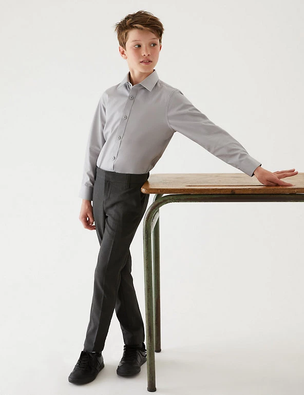M&S Collection Boys' Super Skinny Leg School Trousers (2-18 Yrs) 9 M&S Collection Boys' Super Skinny Leg School Trousers (2-18 Yrs) - Image 7